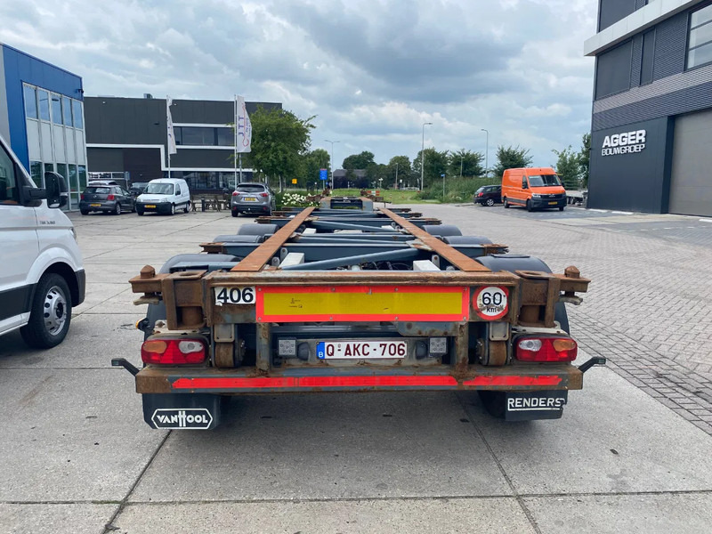 Van Hool Container Chassis / 40-45 FT / BPW - Контейнеровоз/ Сменна каросерия полуремарке: снимка 2 Van Hool Container Chassis / 40-45 FT / BPW - Контейнеровоз/ Сменна каросерия полуремарке: снимка 2