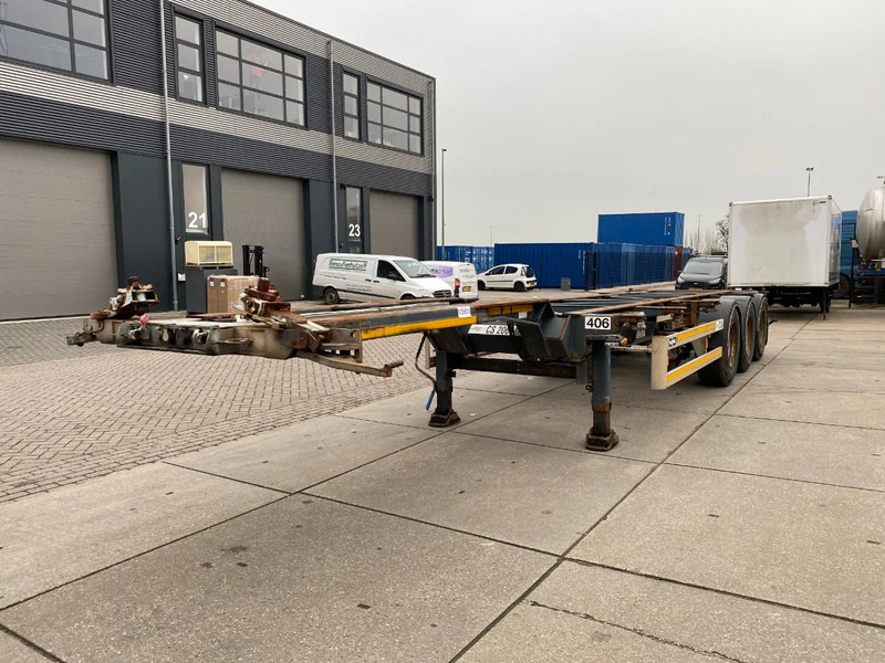 Van Hool Container Chassis / 40-45 FT / BPW - Контейнеровоз/ Сменна каросерия полуремарке: снимка 4 Van Hool Container Chassis / 40-45 FT / BPW - Контейнеровоз/ Сменна каросерия полуремарке: снимка 4