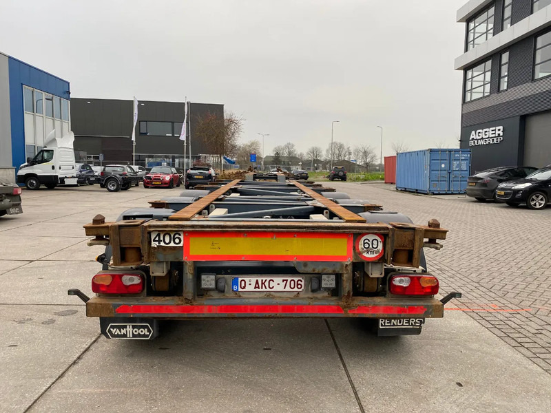 Van Hool Container Chassis / 40-45 FT / BPW - Контейнеровоз/ Сменна каросерия полуремарке: снимка 2 Van Hool Container Chassis / 40-45 FT / BPW - Контейнеровоз/ Сменна каросерия полуремарке: снимка 2
