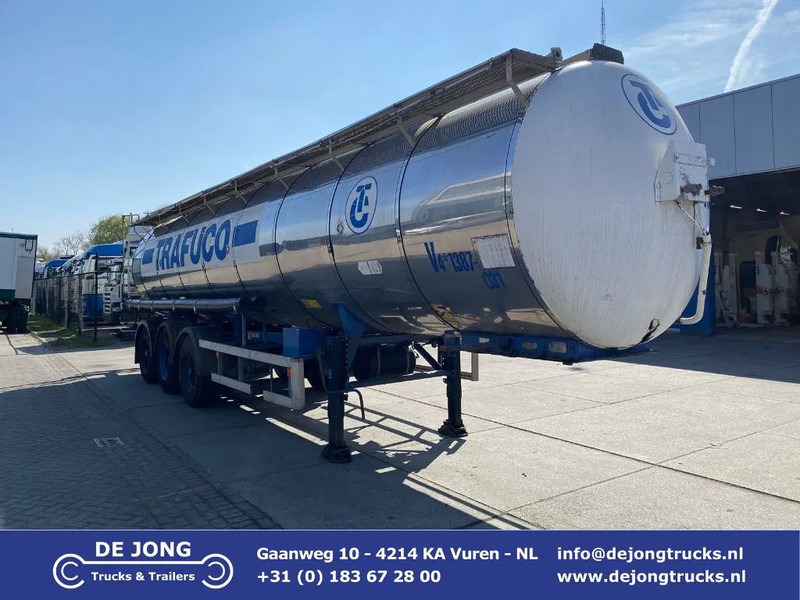 Van Hool Tank / Inox / 3 compartments / 30000 LT - Полуремарке цистерна: снимка 1 Van Hool Tank / Inox / 3 compartments / 30000 LT - Полуремарке цистерна: снимка 1