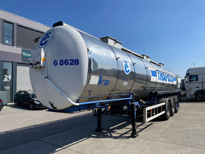 Van Hool Tank / Inox / 3 compartments / 30000 LT - Полуремарке цистерна: снимка 3 Van Hool Tank / Inox / 3 compartments / 30000 LT - Полуремарке цистерна: снимка 3