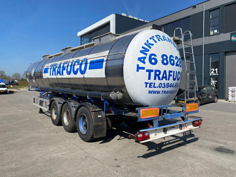 Van Hool Tank / Inox / 3 compartments / 30000 LT - Полуремарке цистерна: снимка 4 Van Hool Tank / Inox / 3 compartments / 30000 LT - Полуремарке цистерна: снимка 4