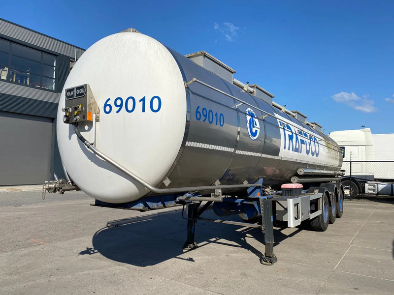 Van Hool Tank / Inox / 31200 LT / SAF - Полуремарке цистерна: снимка 3 Van Hool Tank / Inox / 31200 LT / SAF - Полуремарке цистерна: снимка 3