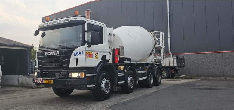 Scania P410 Mixer 9m3 LIEBHERR - Бетоновоз: снимка 1 Scania P410 Mixer 9m3 LIEBHERR - Бетоновоз: снимка 1