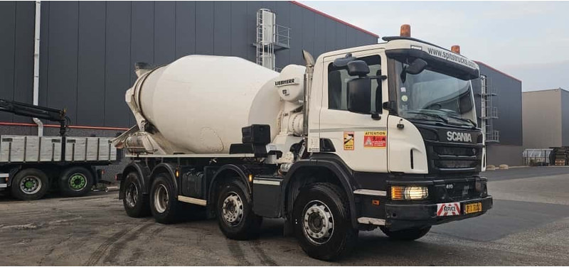 Scania P410 Mixer 9m3 LIEBHERR - Бетоновоз: снимка 3 Scania P410 Mixer 9m3 LIEBHERR - Бетоновоз: снимка 3