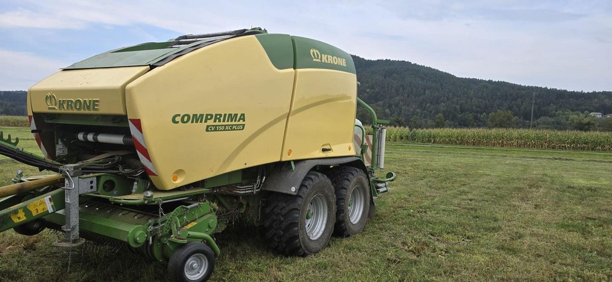 Krone Comprima CV150XC PLUS - Рулонна сламопреса: снимка 1 Krone Comprima CV150XC PLUS - Рулонна сламопреса: снимка 1