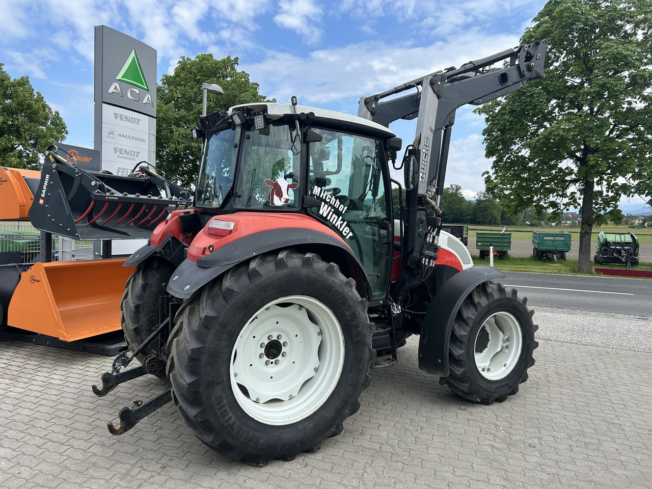 Steyr 4105 Kompakt ET Basis - Трактор: снимка 2 Steyr 4105 Kompakt ET Basis - Трактор: снимка 2