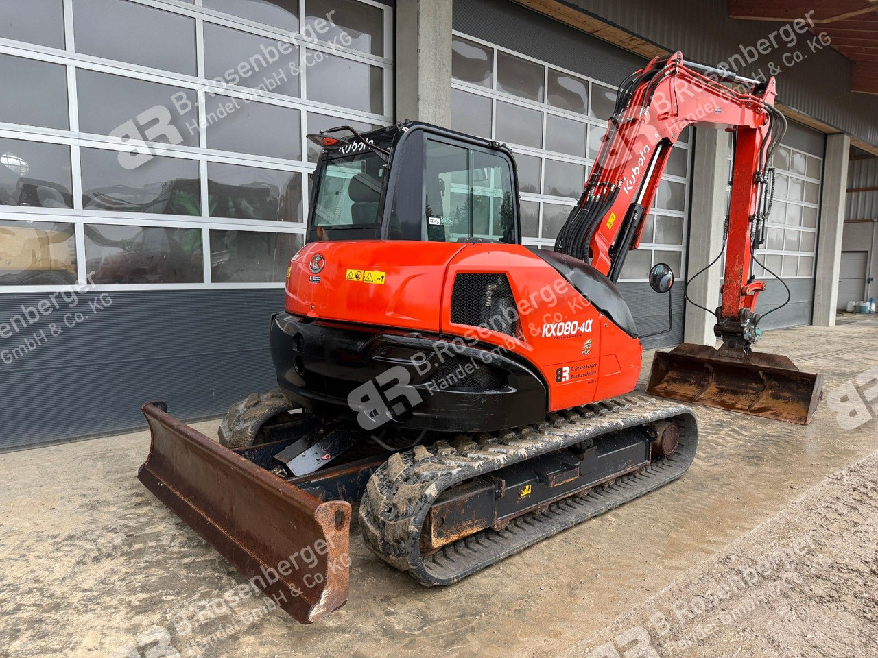 Kubota KX080-4 Minibagger / BJ2019 / nur 2545h /Klima - Мини багер: снимка 5 Kubota KX080-4 Minibagger / BJ2019 / nur 2545h /Klima - Мини багер: снимка 5