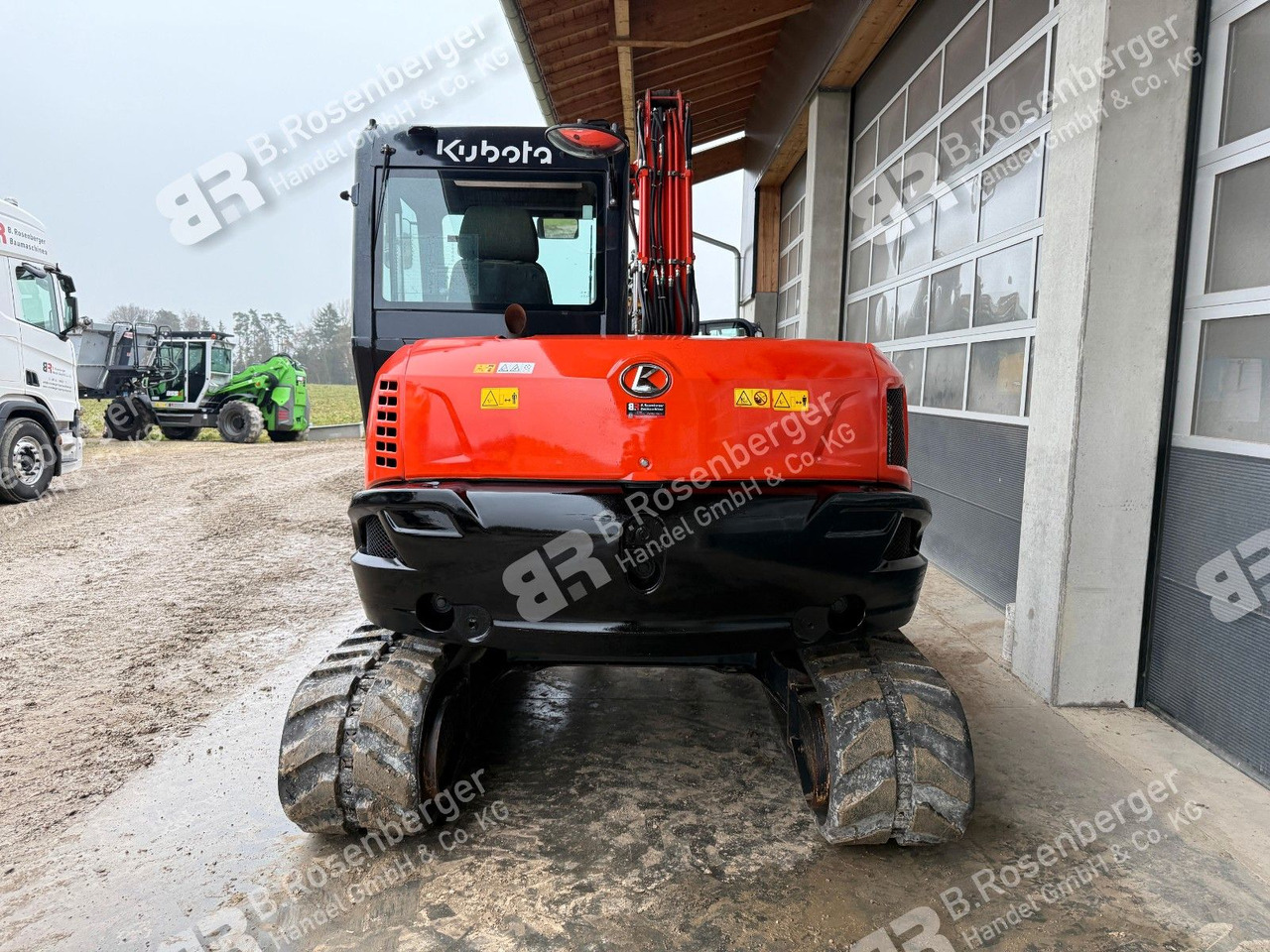 Kubota KX080-4 Minibagger / BJ2019 / nur 2545h /Klima - Мини багер: снимка 4 Kubota KX080-4 Minibagger / BJ2019 / nur 2545h /Klima - Мини багер: снимка 4