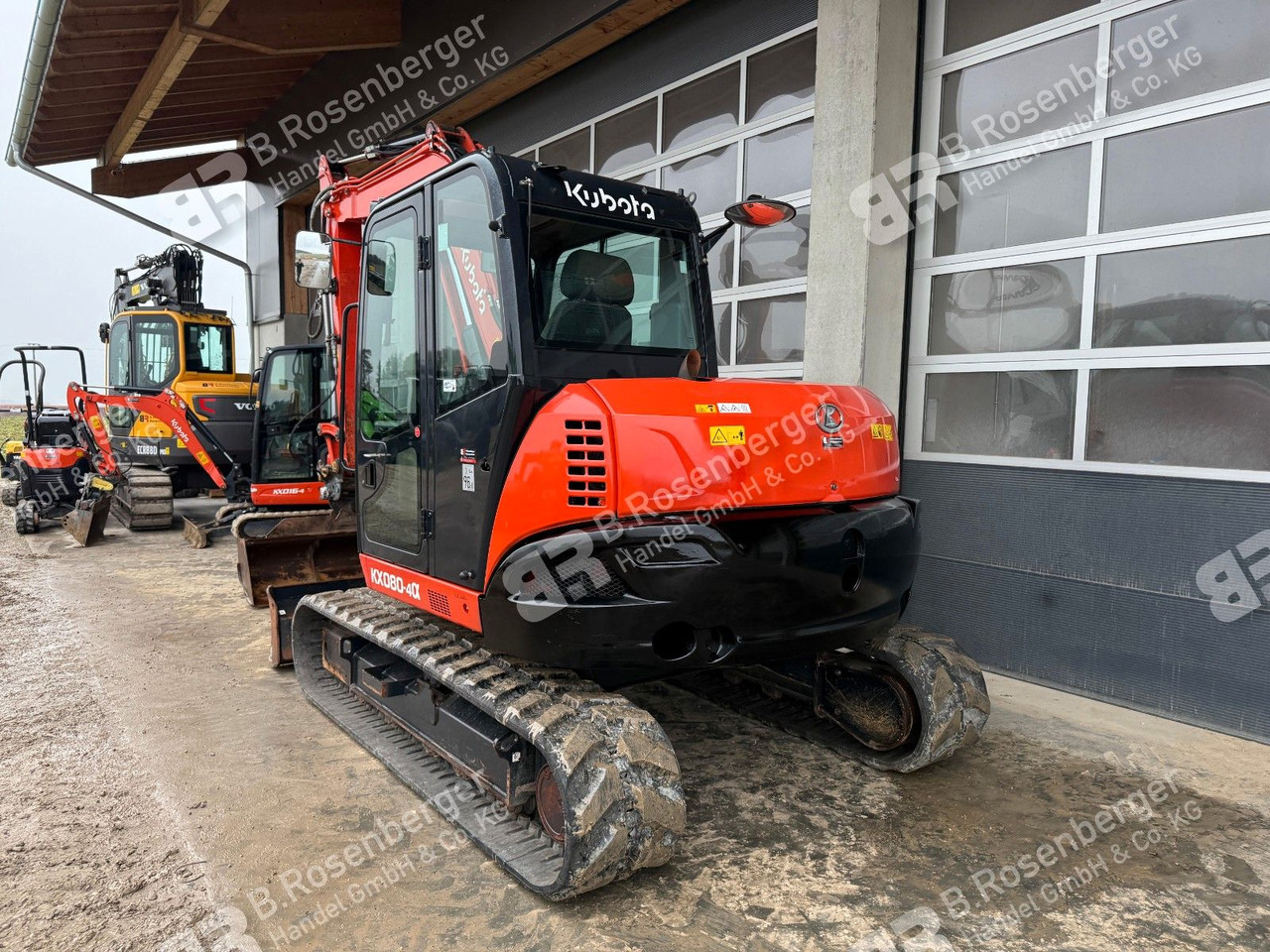 Kubota KX080-4 Minibagger / BJ2019 / nur 2545h /Klima - Мини багер: снимка 3 Kubota KX080-4 Minibagger / BJ2019 / nur 2545h /Klima - Мини багер: снимка 3
