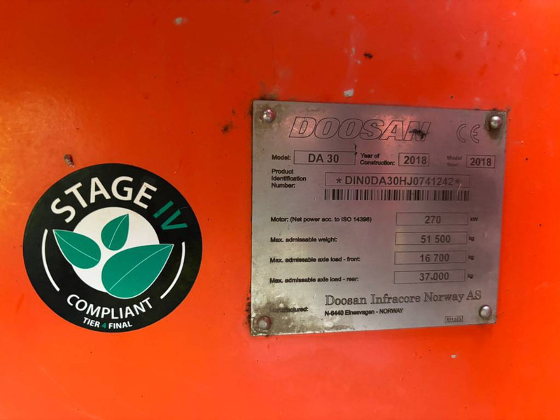 Doosan DA 30 - Съчленен самосвал: снимка 5 Doosan DA 30 - Съчленен самосвал: снимка 5