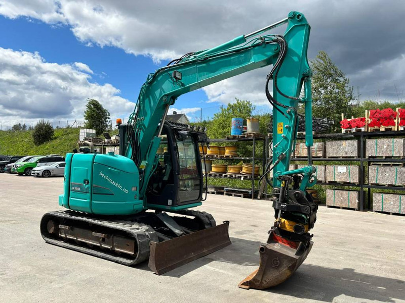 Kobelco SK 75 SR-3E - Мини багер: снимка 2 Kobelco SK 75 SR-3E - Мини багер: снимка 2