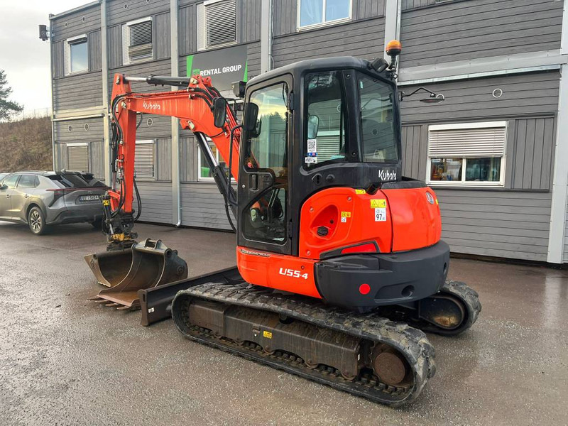Kubota U 55-4 - Мини багер: снимка 3 Kubota U 55-4 - Мини багер: снимка 3