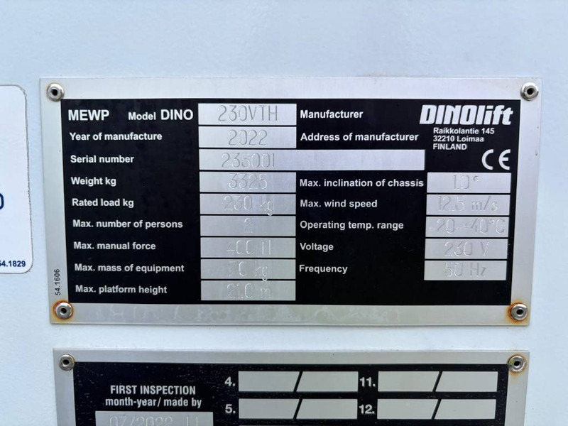 Mercedes-Benz Dino 230VTH - Автовишка: снимка 5 Mercedes-Benz Dino 230VTH - Автовишка: снимка 5