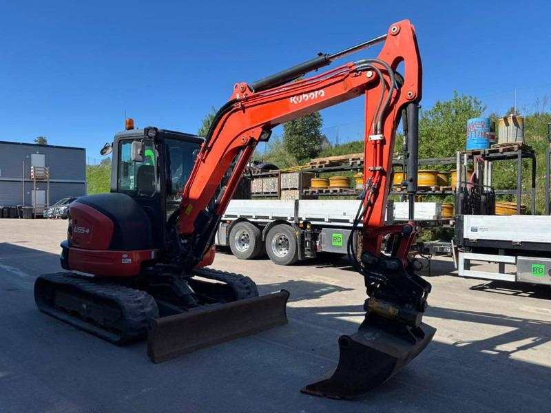 *SOLD* Kubota U 55-4 - Мини багер: снимка 2 *SOLD* Kubota U 55-4 - Мини багер: снимка 2