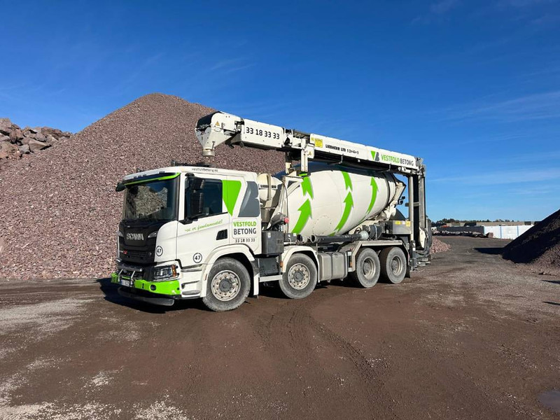 Scania P 500 XT 8x4 - Бетоновоз: снимка 1 Scania P 500 XT 8x4 - Бетоновоз: снимка 1