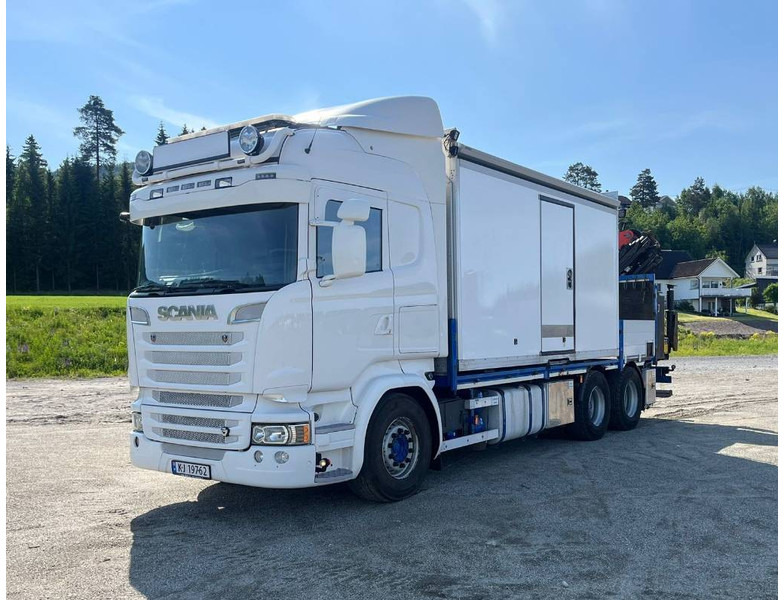 Scania !!SOLD!! R 520 Service Truck - Камион с кран: снимка 1 Scania !!SOLD!! R 520 Service Truck - Камион с кран: снимка 1