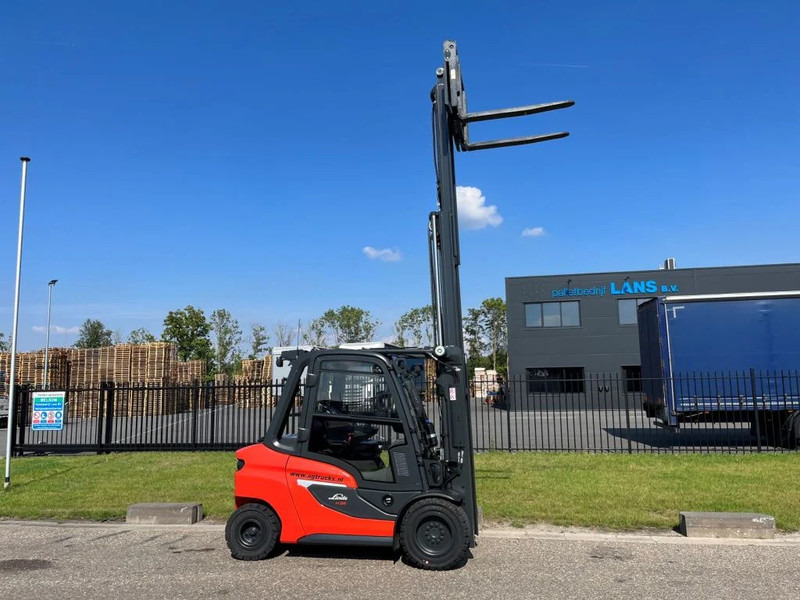 Дизелов мотокар Linde H35D-01: снимка 9
