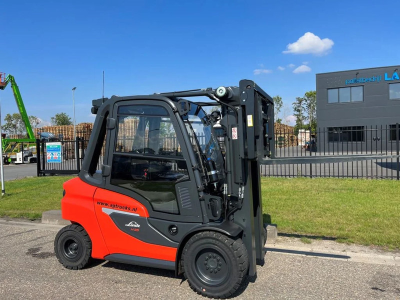 Дизелов мотокар Linde H35D-01: снимка 6