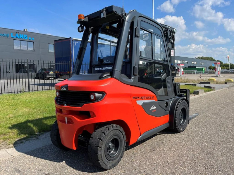 Дизелов мотокар Linde H35D-01: снимка 8