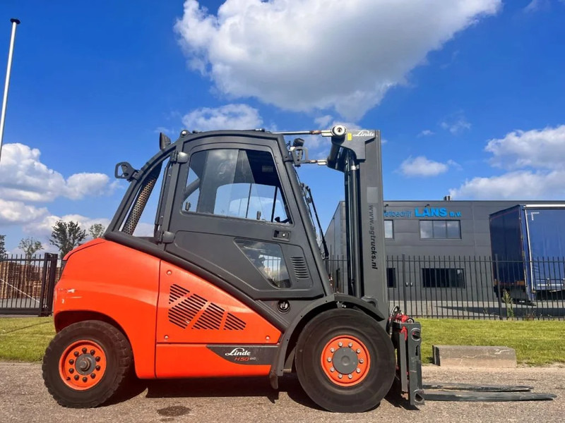 Linde H50D - Дизелов мотокар: снимка 1 Linde H50D - Дизелов мотокар: снимка 1