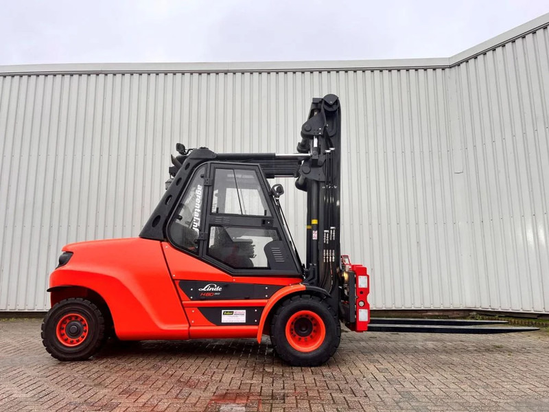 Linde H80D-03/1100 - Дизелов мотокар: снимка 3 Linde H80D-03/1100 - Дизелов мотокар: снимка 3