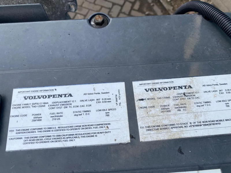 Двигател Volvo TAD 1250VE: снимка 6