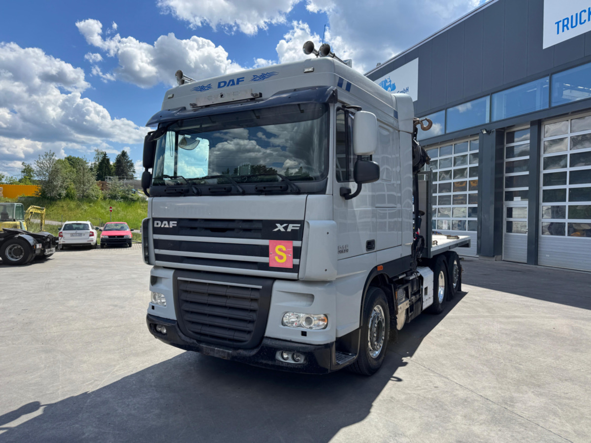 DAF XF510 Effer 255-5 6x2 SZM/Pritsche - Камион с кран: снимка 2 DAF XF510 Effer 255-5 6x2 SZM/Pritsche - Камион с кран: снимка 2