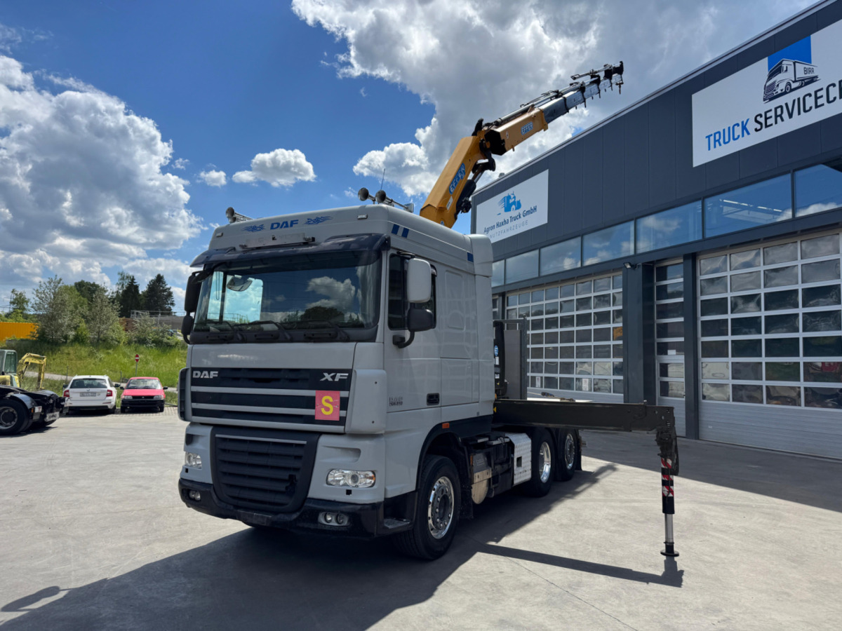 DAF XF510 Effer 255-5 6x2 SZM/Pritsche - Камион с кран: снимка 5 DAF XF510 Effer 255-5 6x2 SZM/Pritsche - Камион с кран: снимка 5