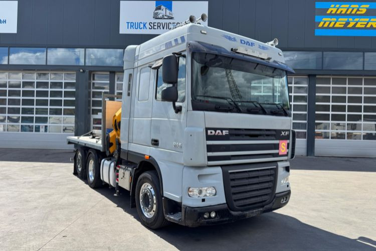 DAF XF510 Effer 255-5 6x2 SZM/Pritsche - Камион с кран: снимка 4 DAF XF510 Effer 255-5 6x2 SZM/Pritsche - Камион с кран: снимка 4
