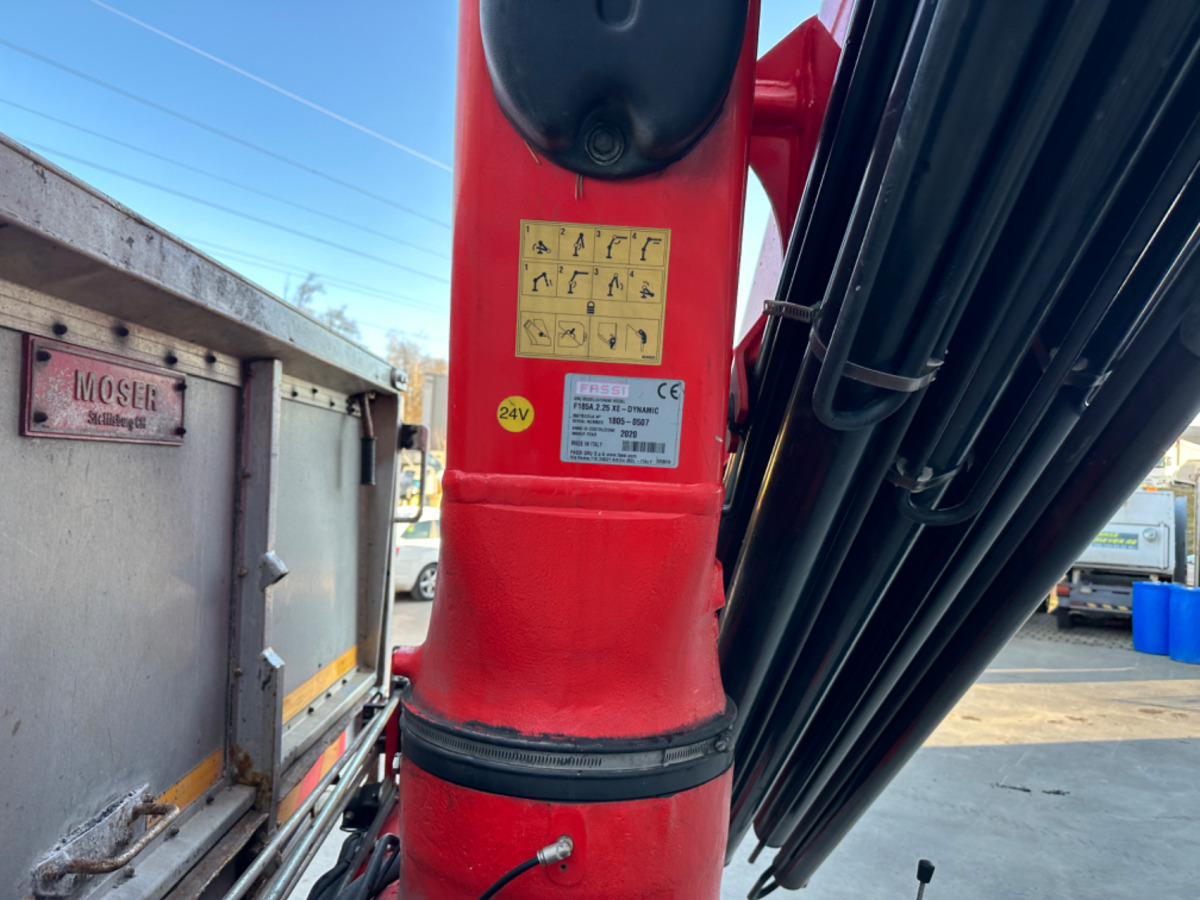 Кран за камион FASSI 185-5 mit Heckkonsole: снимка 6