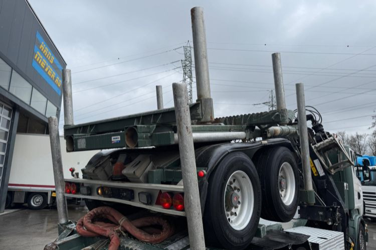 Камион Scania R480 6x2 Loglift F265 mit Dolly: снимка 19