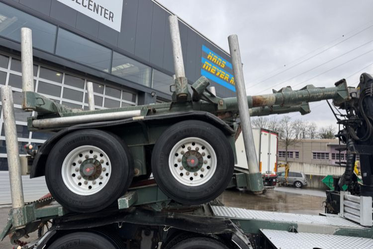 Камион Scania R480 6x2 Loglift F265 mit Dolly: снимка 17
