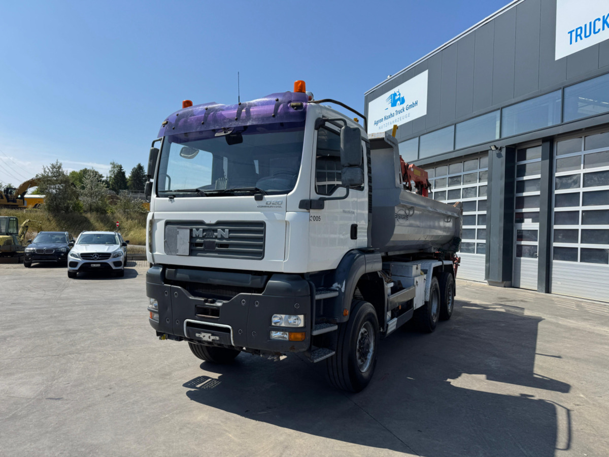 MAN TGA 28.430 6x4-4 Kran - Самосвал камион, Камион с кран: снимка 1 MAN TGA 28.430 6x4-4 Kran - Самосвал камион, Камион с кран: снимка 1