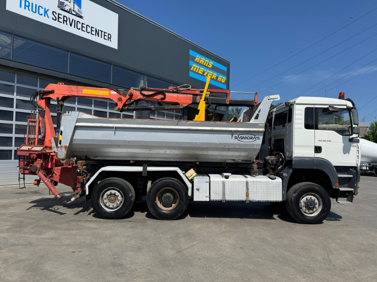 MAN TGA 28.430 6x4-4 Kran - Самосвал камион, Камион с кран: снимка 4 MAN TGA 28.430 6x4-4 Kran - Самосвал камион, Камион с кран: снимка 4