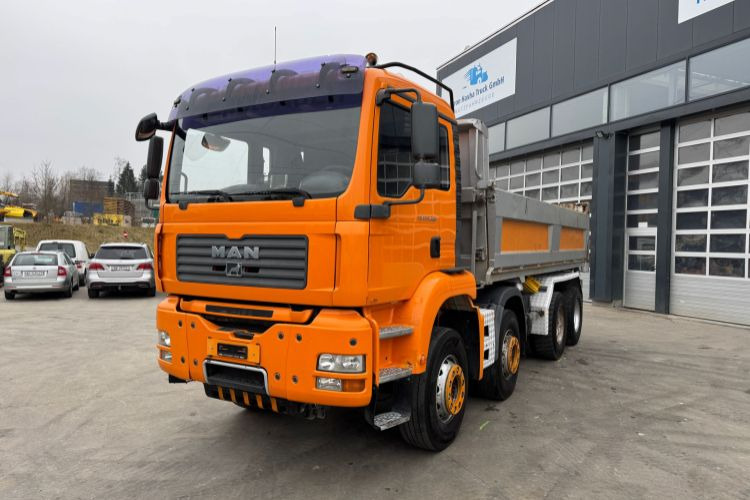 MAN TGA 35.480 8x4 Moser - Самосвал камион: снимка 2 MAN TGA 35.480 8x4 Moser - Самосвал камион: снимка 2