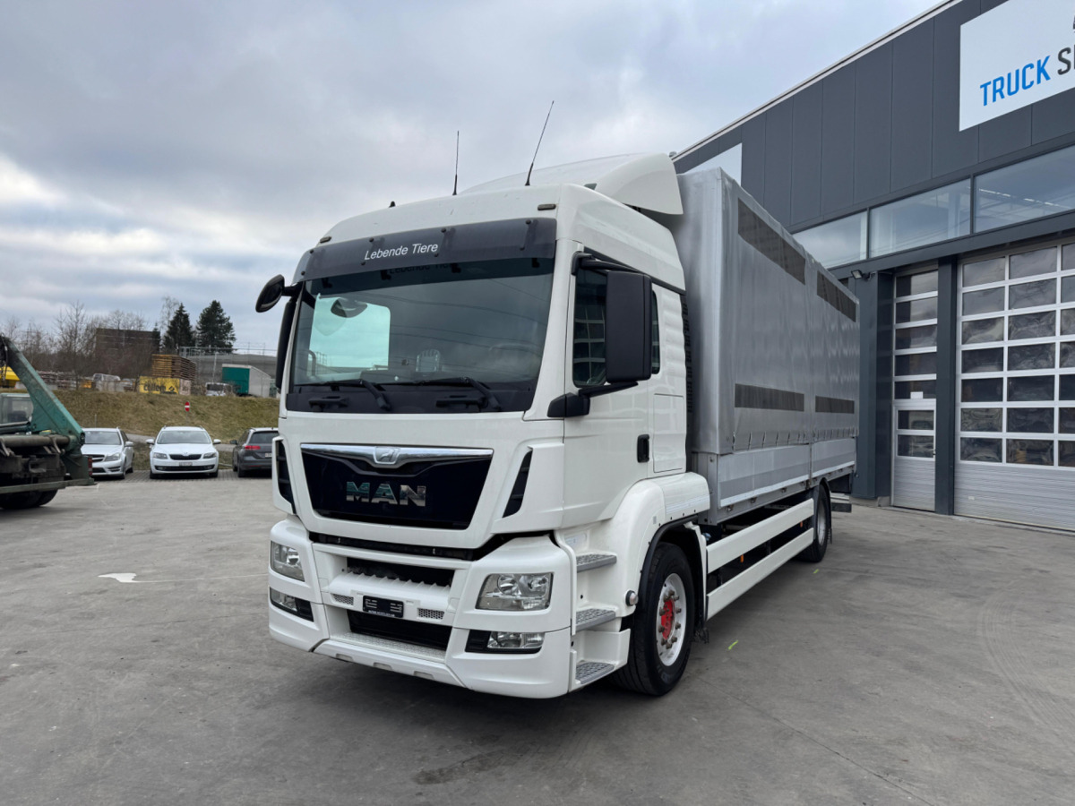 MAN TGS 18.440 4x2 - Камион с брезент: снимка 1 MAN TGS 18.440 4x2 - Камион с брезент: снимка 1