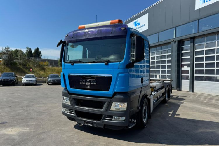 MAN TGX 26.480 6x2 Kompressor - Контейнеровоз/ Сменна каросерия камион: снимка 1 MAN TGX 26.480 6x2 Kompressor - Контейнеровоз/ Сменна каросерия камион: снимка 1