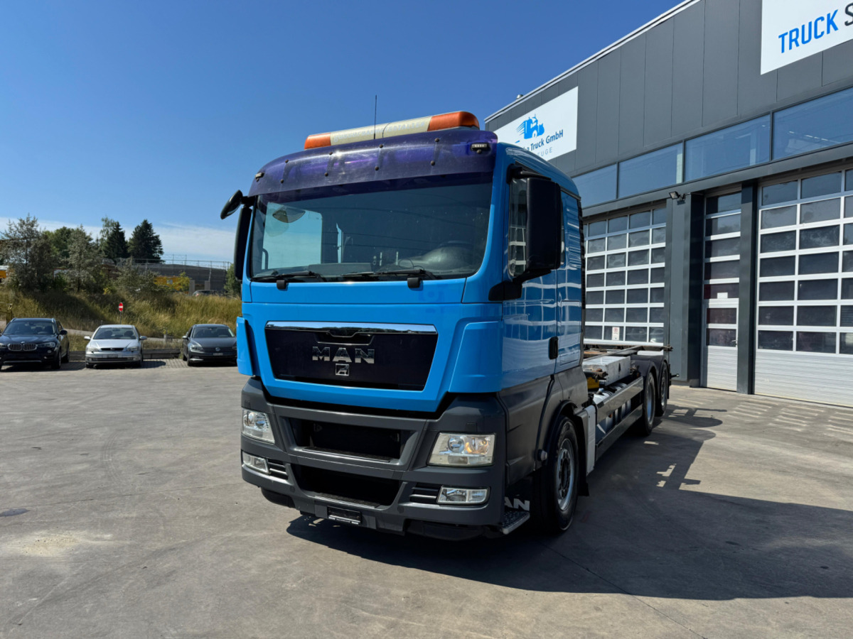 MAN TGX 26.480 6x2 Kompressor - Контейнеровоз/ Сменна каросерия камион: снимка 1 MAN TGX 26.480 6x2 Kompressor - Контейнеровоз/ Сменна каросерия камион: снимка 1