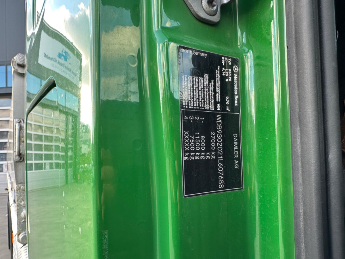 MERCEDES 2551 V8 6x2 Fassi 185-5 Bj.2020 - Самосвал камион, Камион с кран: снимка 5 MERCEDES 2551 V8 6x2 Fassi 185-5 Bj.2020 - Самосвал камион, Камион с кран: снимка 5