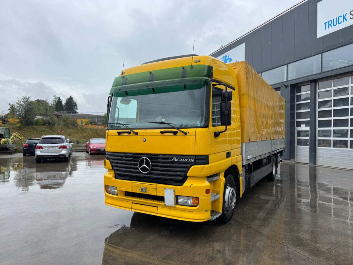 MERCEDES Actros 1835 4x2 - Камион с брезент: снимка 1 MERCEDES Actros 1835 4x2 - Камион с брезент: снимка 1