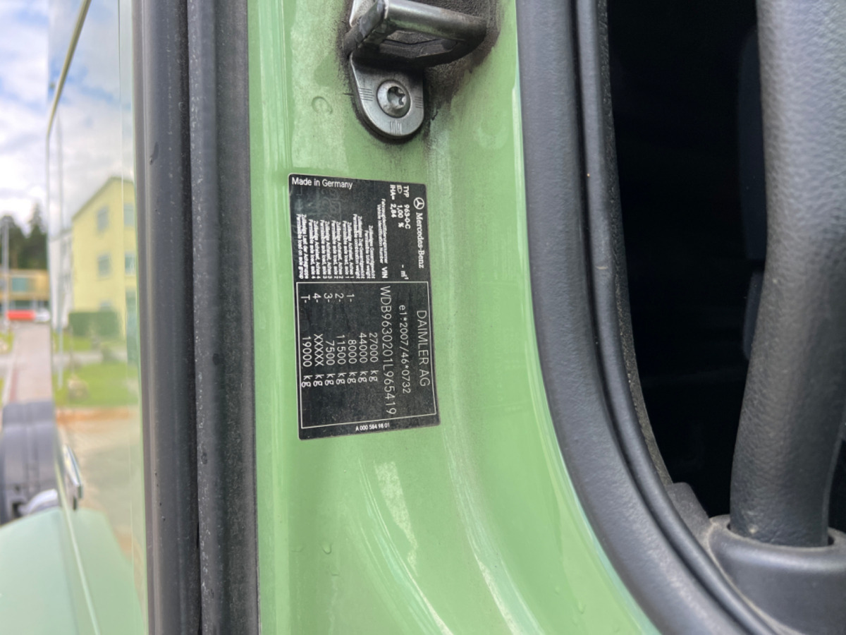 MERCEDES Actros 2543 6x2 - Шаси кабина: снимка 5 MERCEDES Actros 2543 6x2 - Шаси кабина: снимка 5