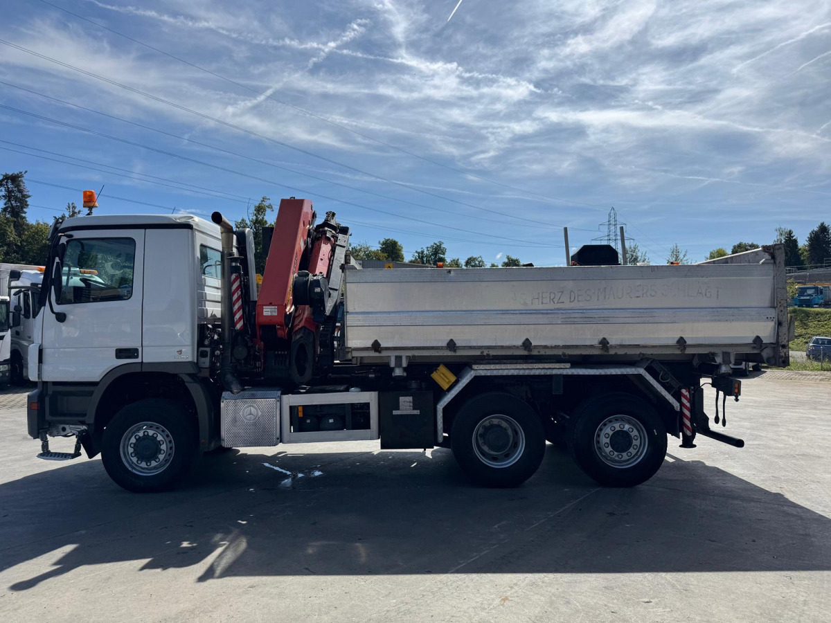 Камион с кран MERCEDES Actros 2641 6x4-4 PK29000-7 Kipper: снимка 9 Камион с кран MERCEDES Actros 2641 6x4-4 PK29000-7 Kipper: снимка 9