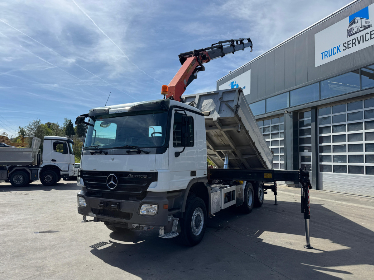 Камион с кран MERCEDES Actros 2641 6x4-4 PK29000-7 Kipper: снимка 11 Камион с кран MERCEDES Actros 2641 6x4-4 PK29000-7 Kipper: снимка 11