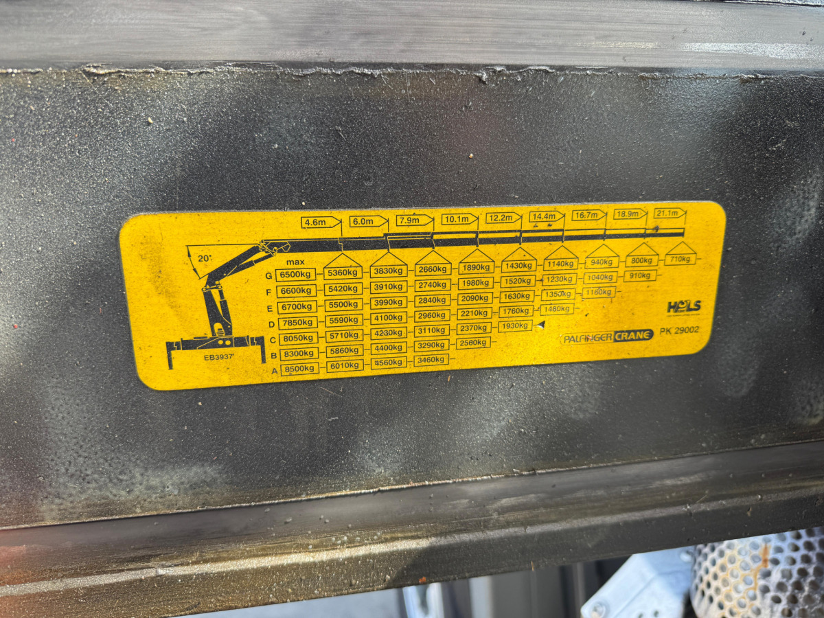 Камион с кран MERCEDES Actros 2641 6x4-4 PK29000-7 Kipper: снимка 15 Камион с кран MERCEDES Actros 2641 6x4-4 PK29000-7 Kipper: снимка 15