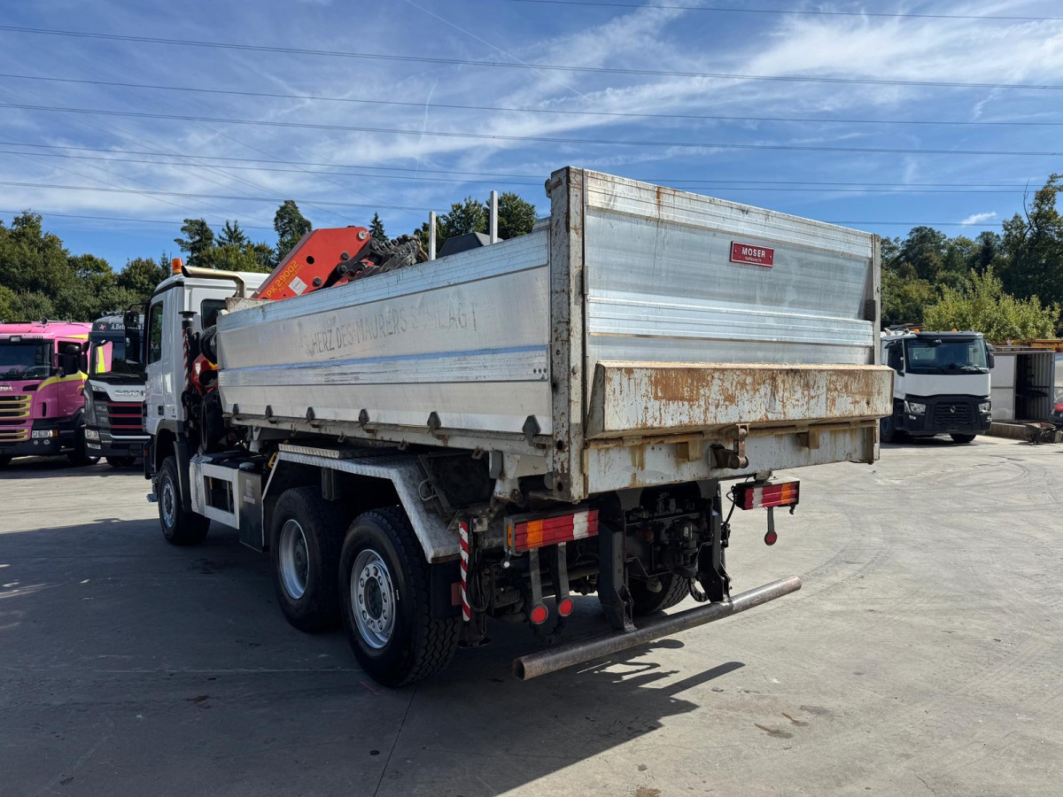 Камион с кран MERCEDES Actros 2641 6x4-4 PK29000-7 Kipper: снимка 8 Камион с кран MERCEDES Actros 2641 6x4-4 PK29000-7 Kipper: снимка 8