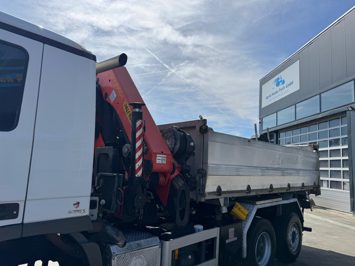 Камион с кран MERCEDES Actros 2641 6x4-4 PK29000-7 Kipper: снимка 10 Камион с кран MERCEDES Actros 2641 6x4-4 PK29000-7 Kipper: снимка 10