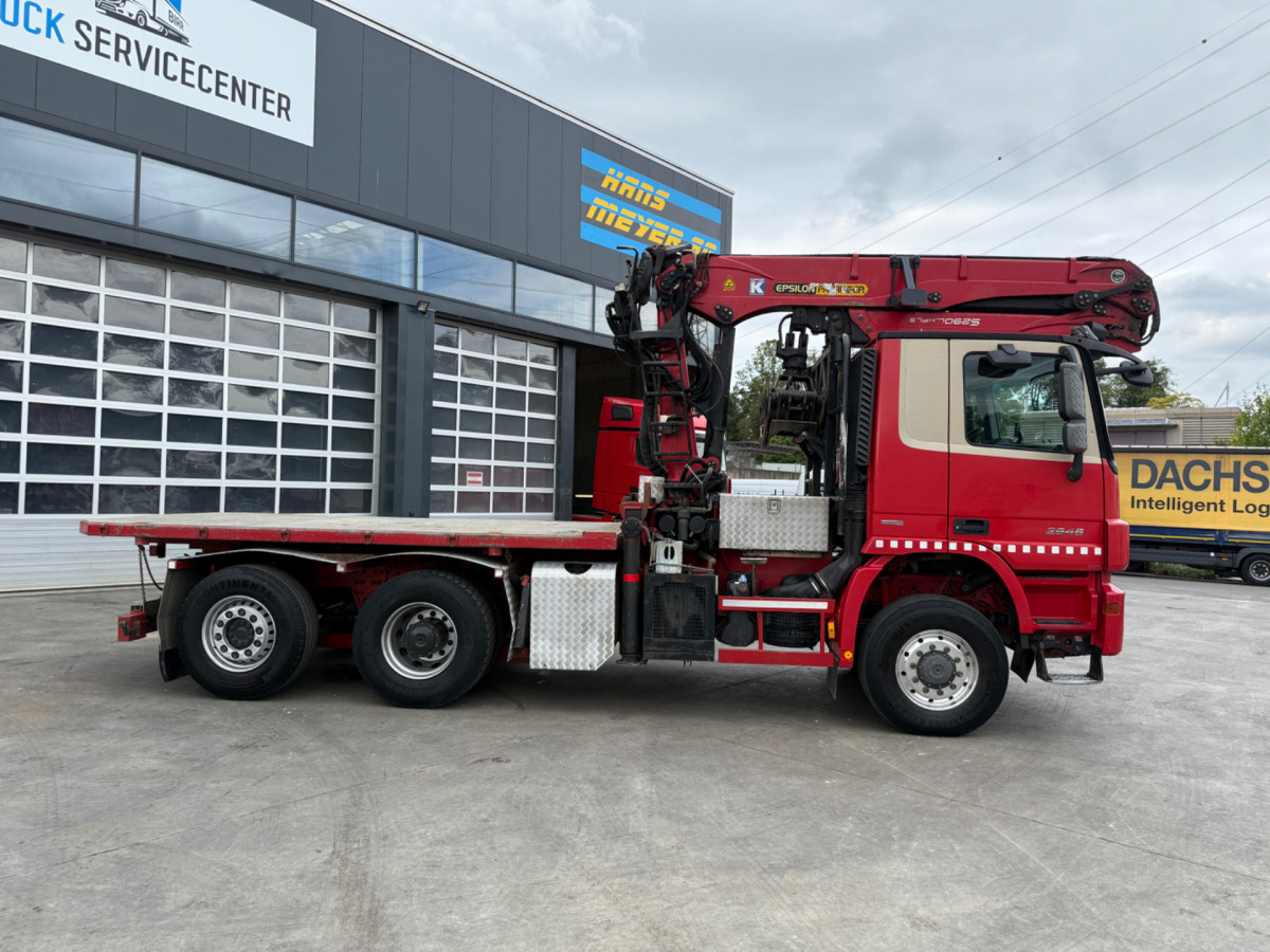 MERCEDES Actros 2648 6x4/4 Palfinger S290L - Камион за дърва, Камион с кран: снимка 4 MERCEDES Actros 2648 6x4/4 Palfinger S290L - Камион за дърва, Камион с кран: снимка 4
