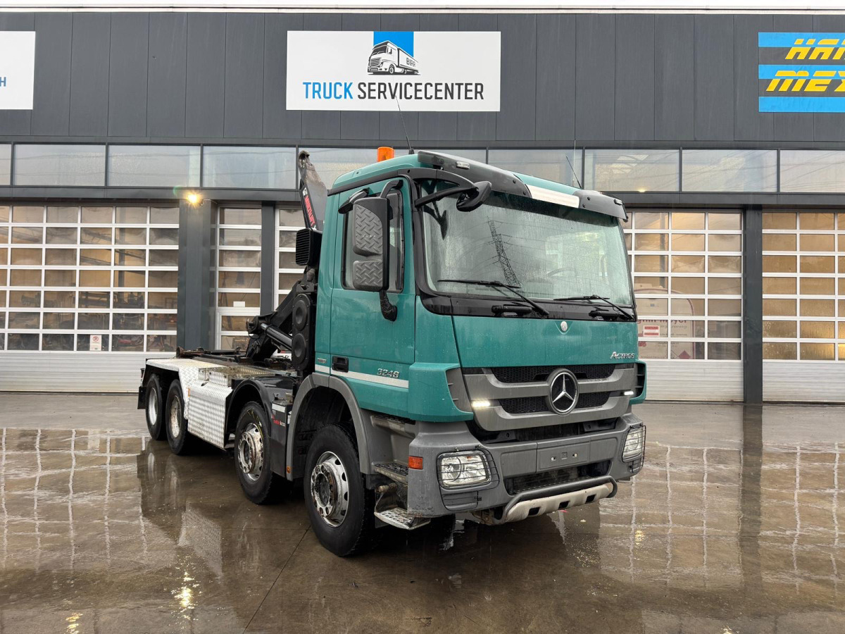 MERCEDES Actros 3248 8x4 Hiab 26T SWS - Мултилифт с кука камион: снимка 3 MERCEDES Actros 3248 8x4 Hiab 26T SWS - Мултилифт с кука камион: снимка 3
