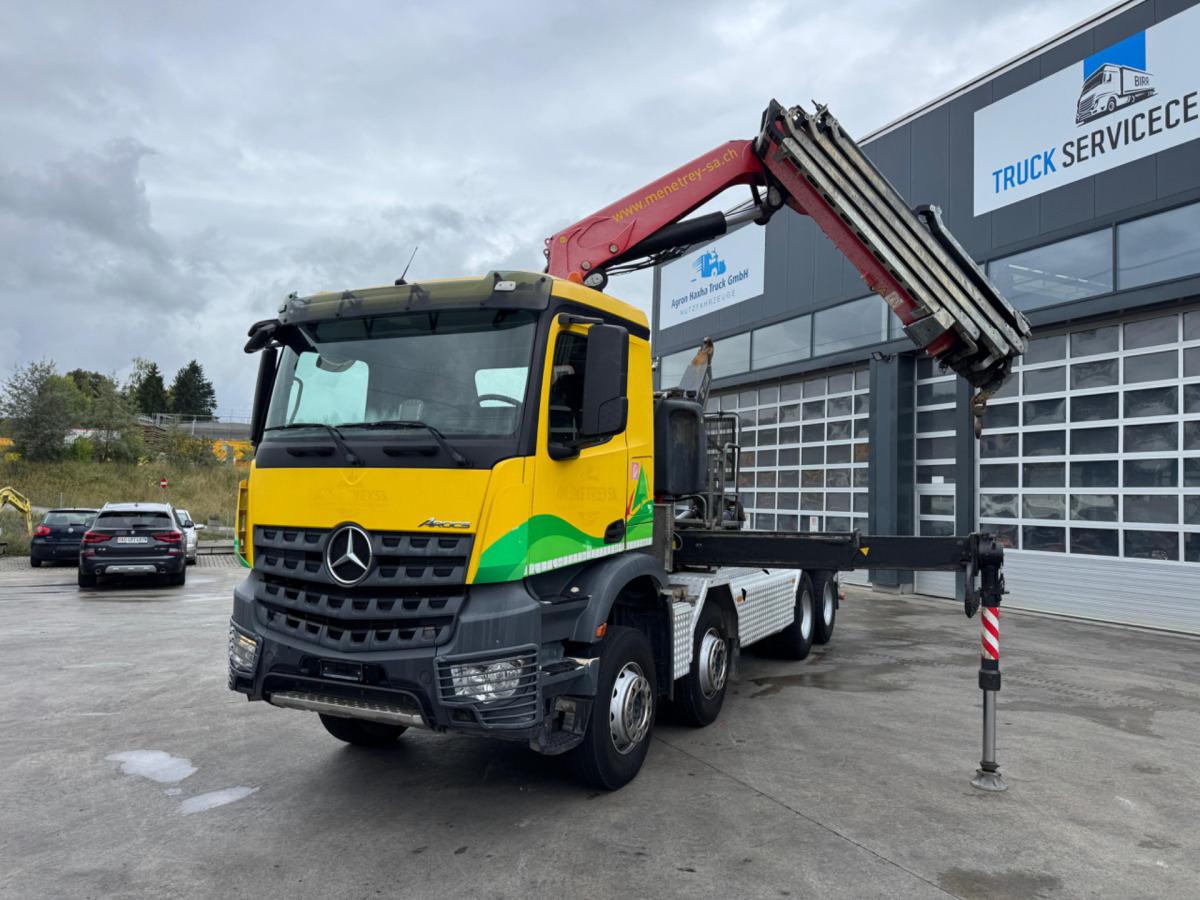 MERCEDES Arocs 3248 8x4 Fassi 315-7 mit Hiab 21T - Камион с кран: снимка 2 MERCEDES Arocs 3248 8x4 Fassi 315-7 mit Hiab 21T - Камион с кран: снимка 2